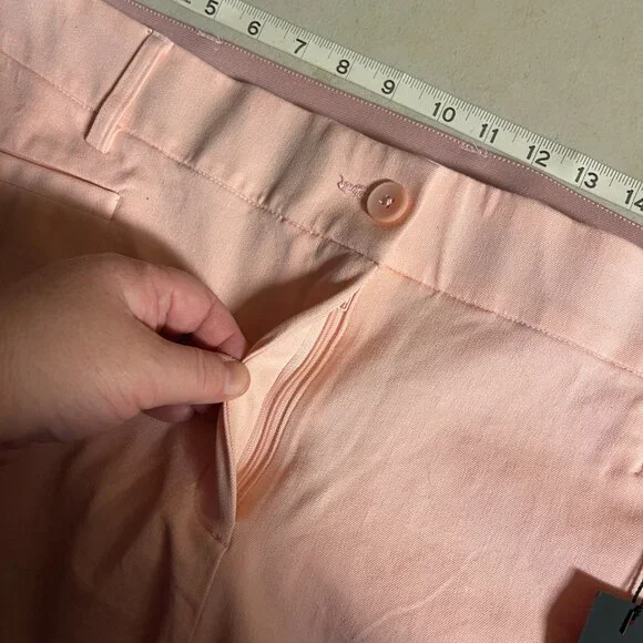 Lane Bryant The Lena Capri Pants 24 Pink Smart Stretch NWT - Picture 9 of 12